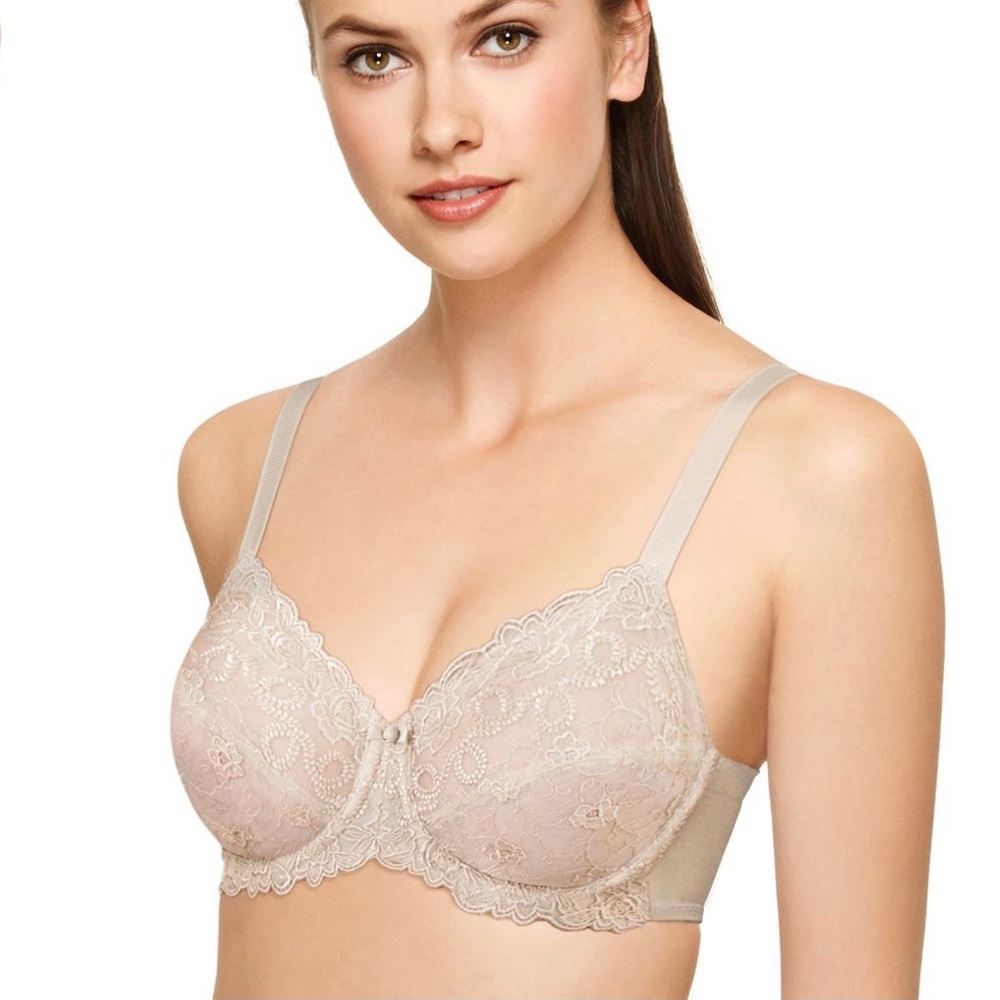 Wacoal Renaissance Rose Underwire Bra (34DD)